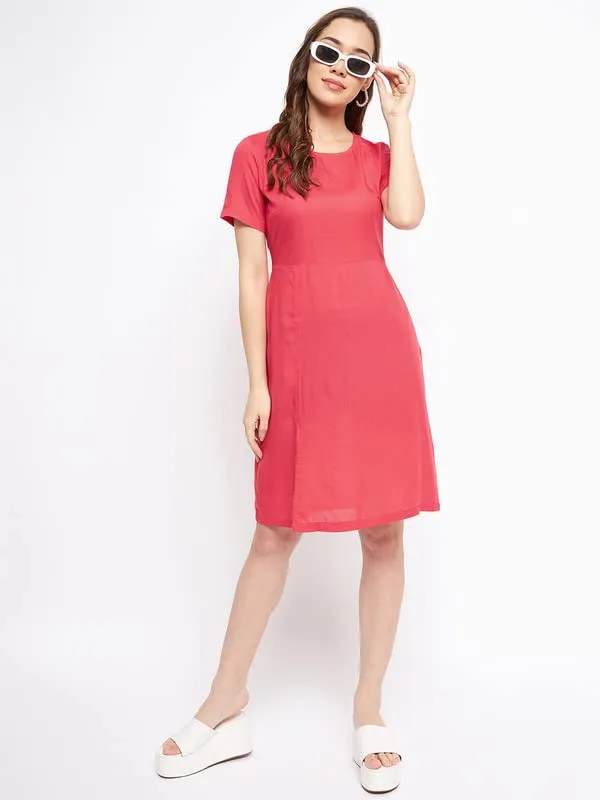 Ltred_Rayon_Solid_Dresses