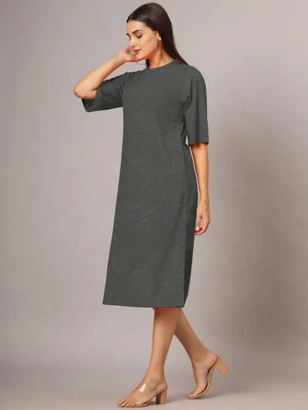 Charcoal_Cotton_Blend_Single_Jersey_Dresses