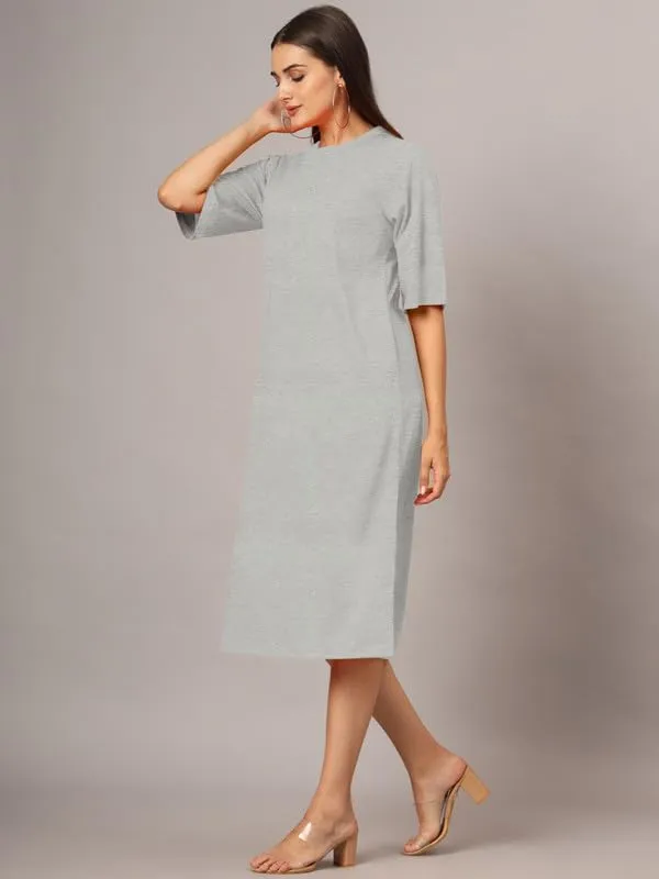 Greymelange_Cotton_Blend_Single_Jersey_Dresses