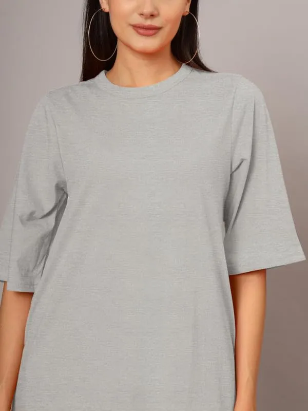 Greymelange_Cotton_Blend_Single_Jersey_Dresses