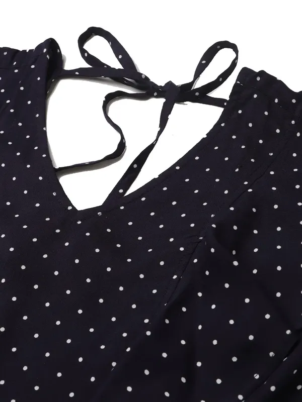 BRINNS_Navy_Blue_Printed_Dress