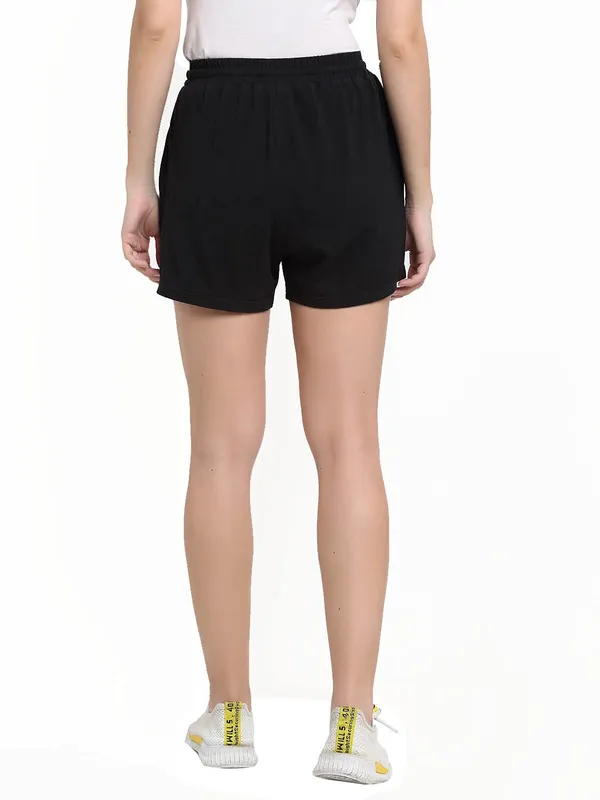 Navy_Cotton_Blend_Single_Jersey_Shorts