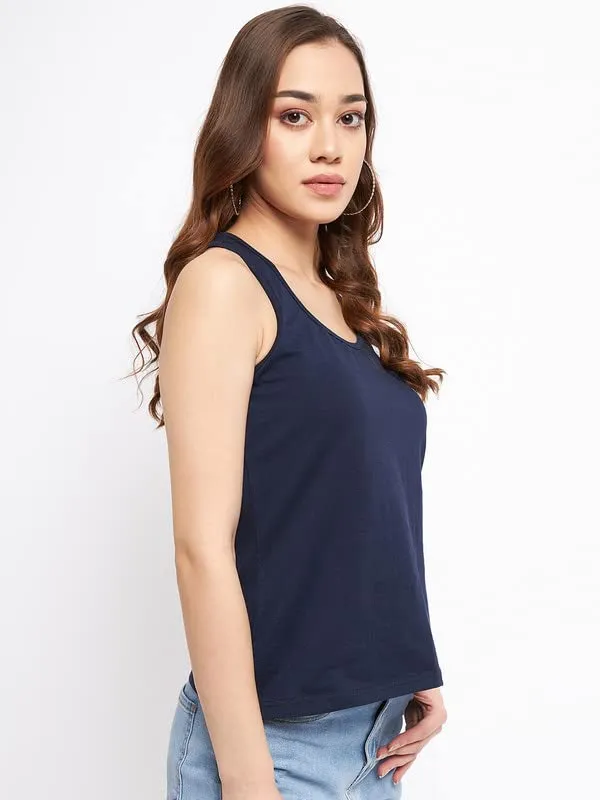 Navy_Cotton_Lycra_Camisoles