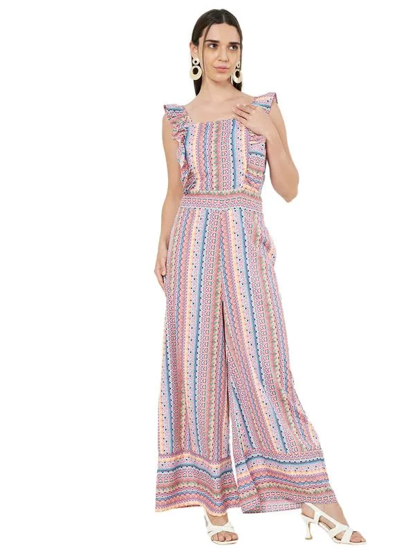 Striped_Printed_Square_Neck_Basic_Jumpsuit