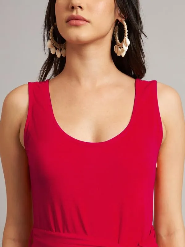Magenta_Cotton_Blend_Single_Jersey_Jumpsuit