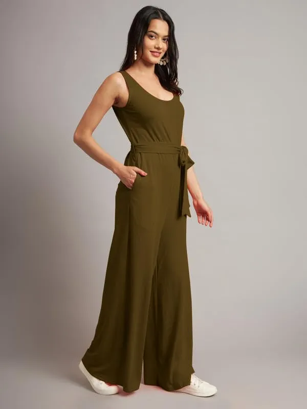 Olive_Cotton_Blend_Single_Jersey_Jumpsuit