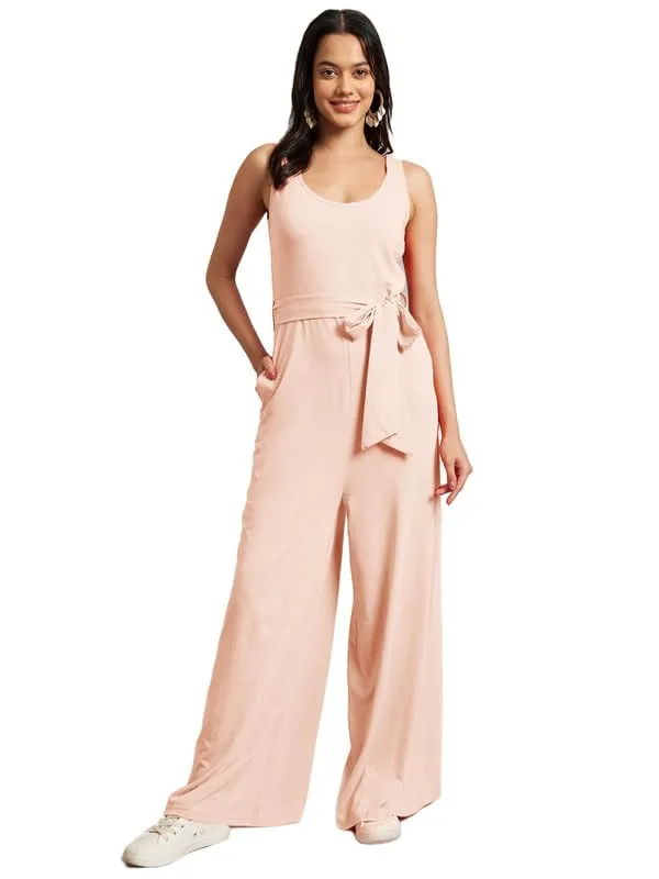 Peach_Cotton_Blend_Single_Jersey_Jumpsuit