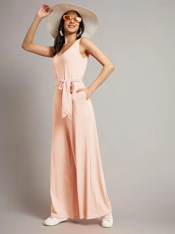 Peach_Cotton_Blend_Single_Jersey_Jumpsuit
