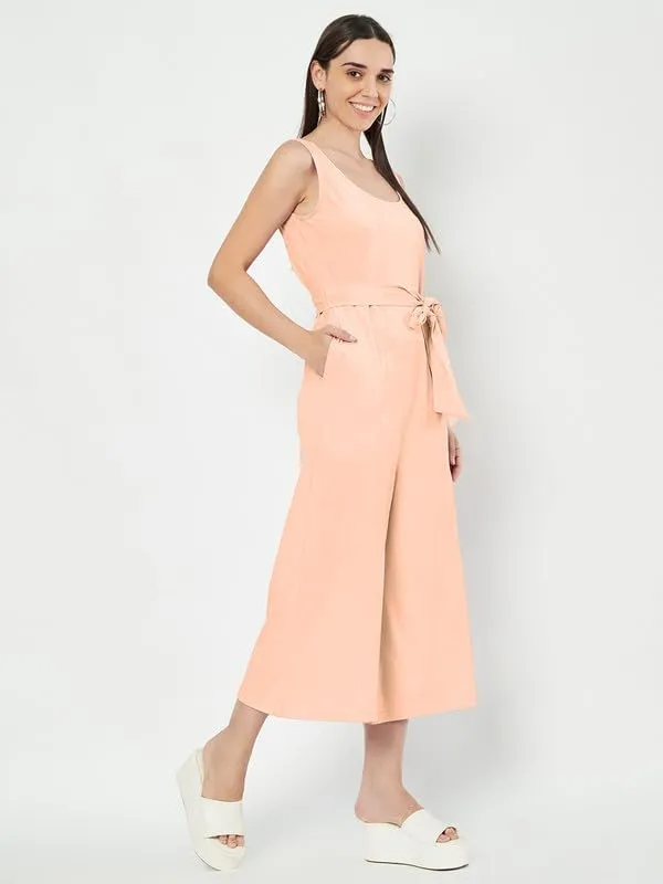 Peach_Cotton_Blend_Single_Jersey_Jumpsuit