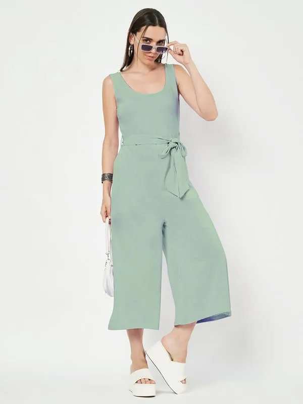 Sagegreen_Cotton_Blend_Single_Jersey_Jumpsuit