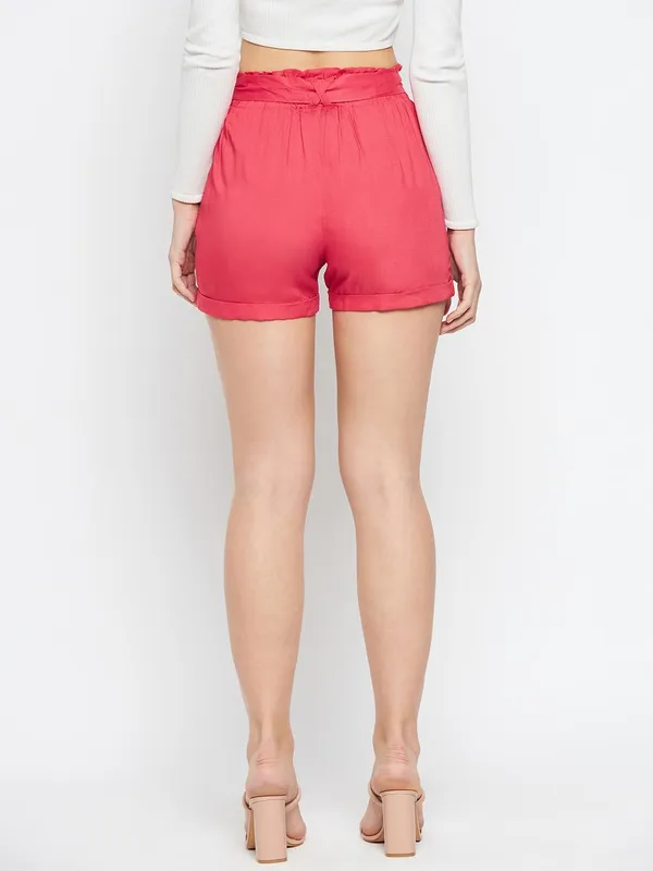 Ltred_Rayon_Solid_Shorts