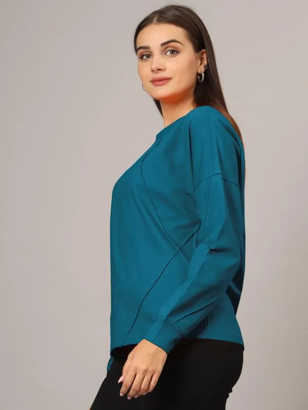 Teal_Cotton_Loop_Teri_Sweat-shirts
