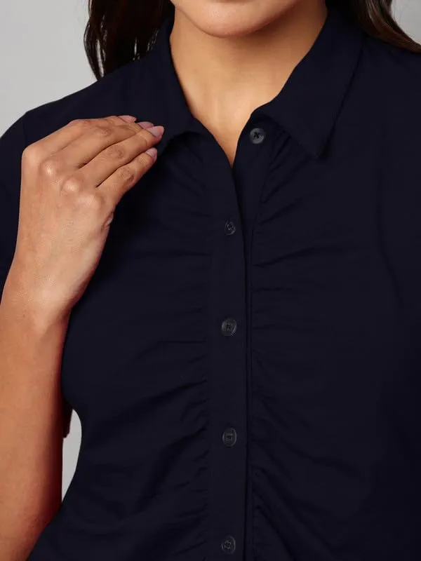 Navy_Cotton_Lycra_Shirts