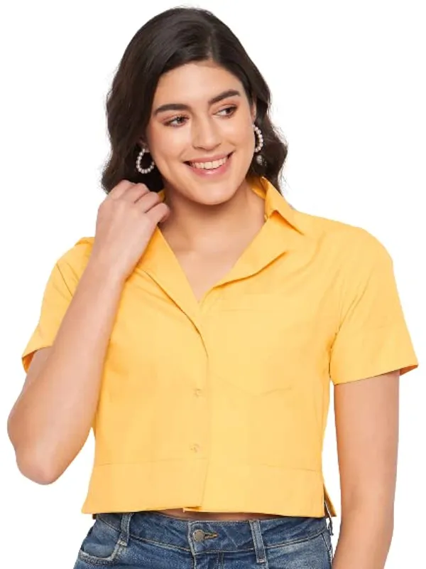 Mustard_Cotton_Poplin_Shirts