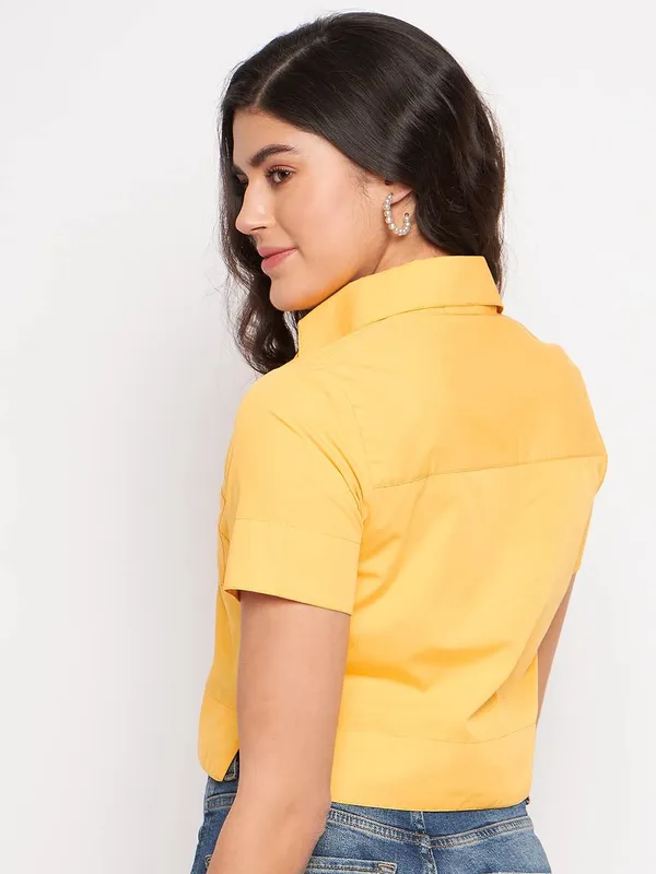 Mustard_Cotton_Poplin_Shirts