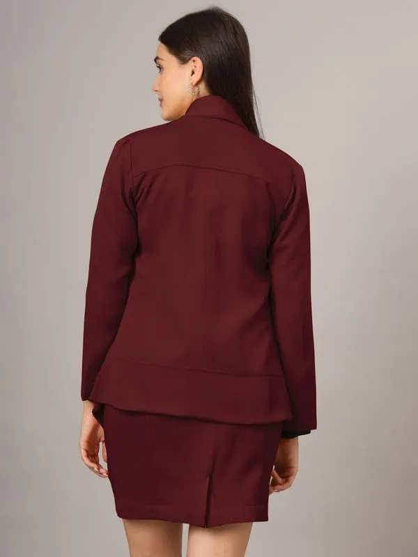 Burgundy_Polyester_Lycra_Suits