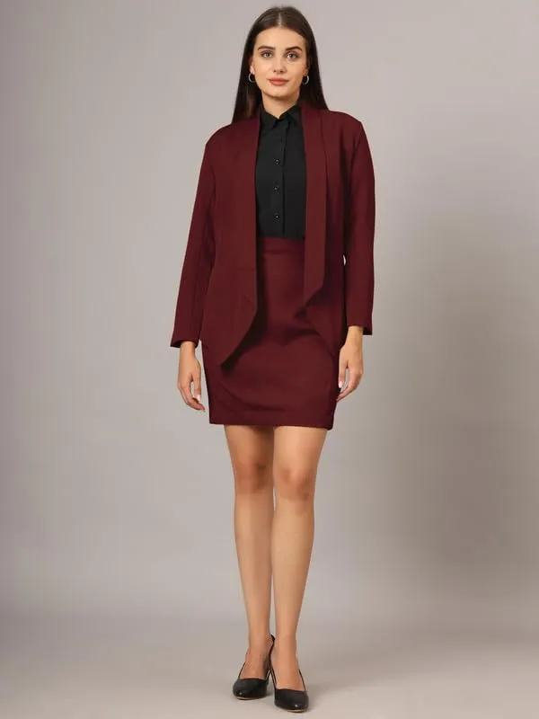 Burgundy_Polyester_Lycra_Suits