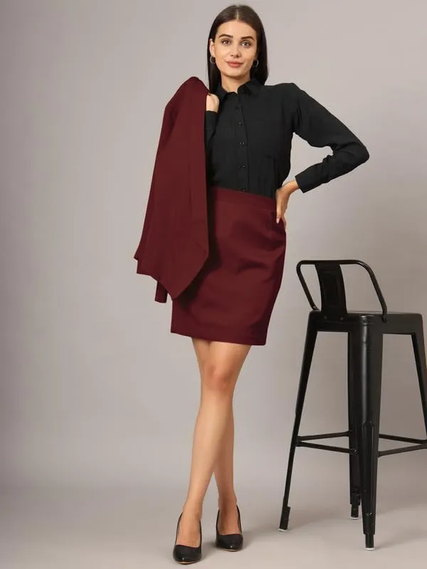 Burgundy_Polyester_Lycra_Suits