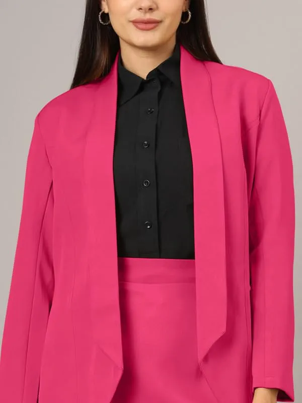 Hotpink_Polyester_Lycra_Suits