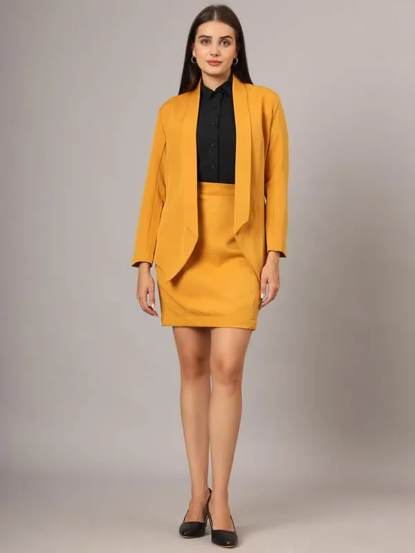 Mustard_Polyester_Lycra_Suits