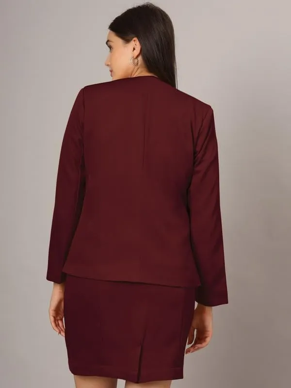 Burgundy_Polyester_Lycra_Suits