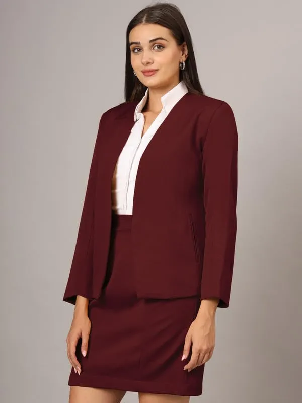 Burgundy_Polyester_Lycra_Suits