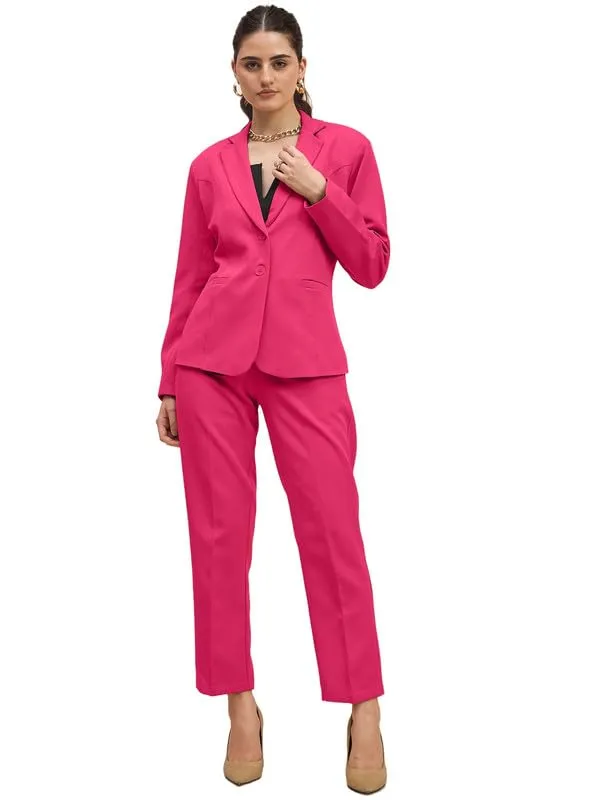 Hotpink_Polyester_Lycra_Suits