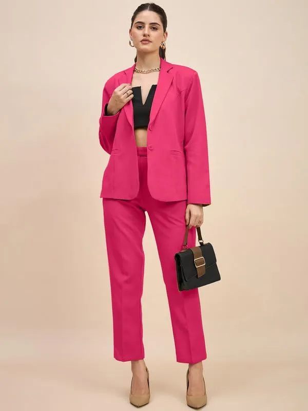 Hotpink_Polyester_Lycra_Suits