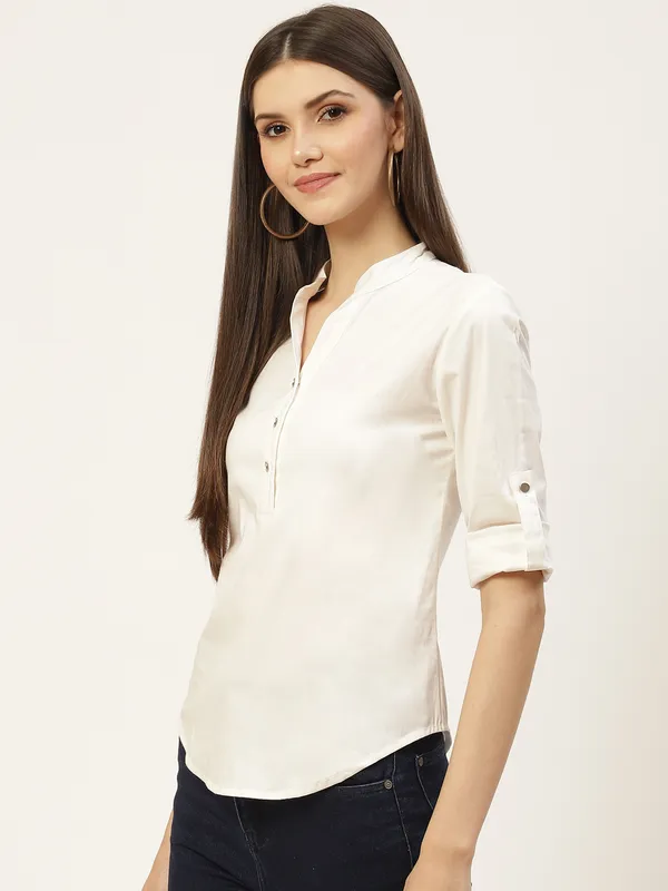 Off-White_Solid_Casual_Shirt