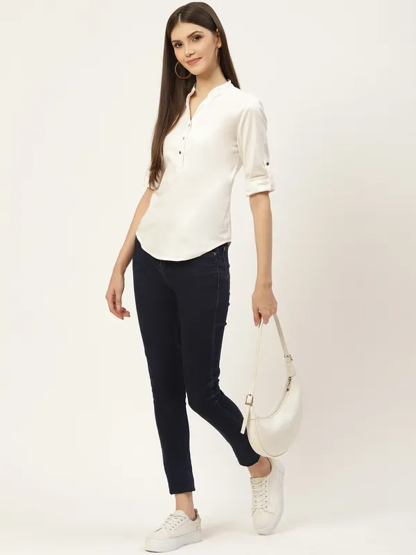 Off-White_Solid_Casual_Shirt