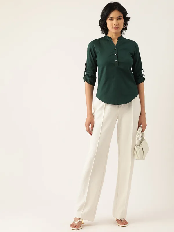 Off-White_Solid_Casual_Shirt