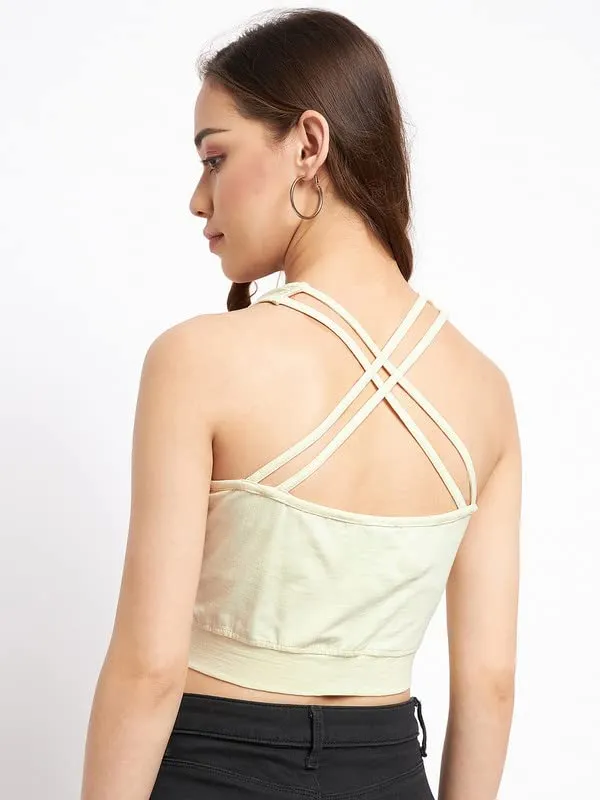 Cream_Cotton_Lycra_Tops