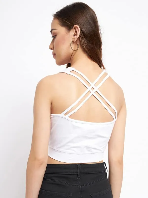 White_Cotton_Lycra_Tops