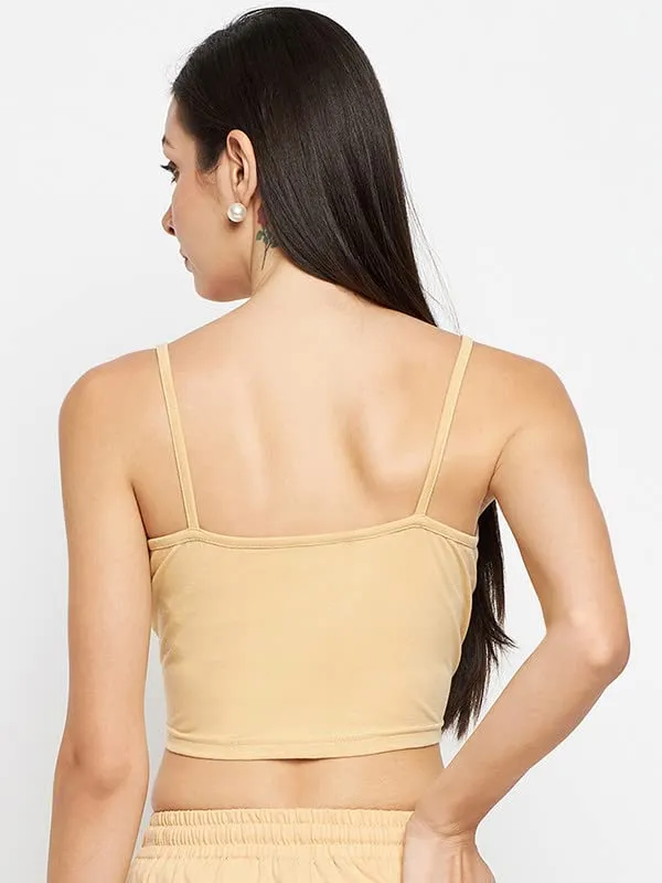 Beige_Cotton_Lycra_Tops