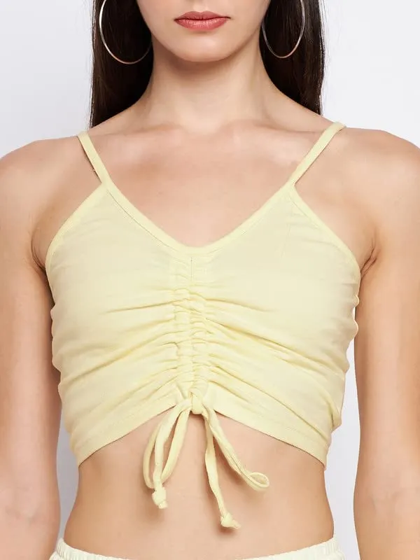 Cream_Cotton_Lycra_Tops