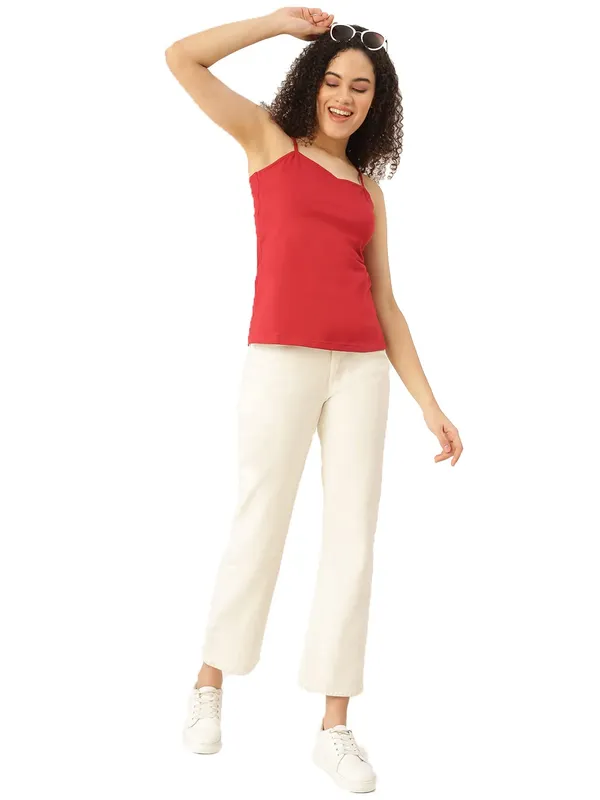 BRINNS_Maroon_Solid_Top