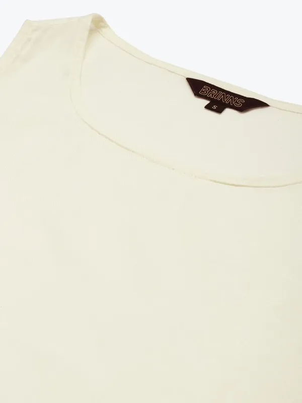 Cream_Rayon_Solid_Tops