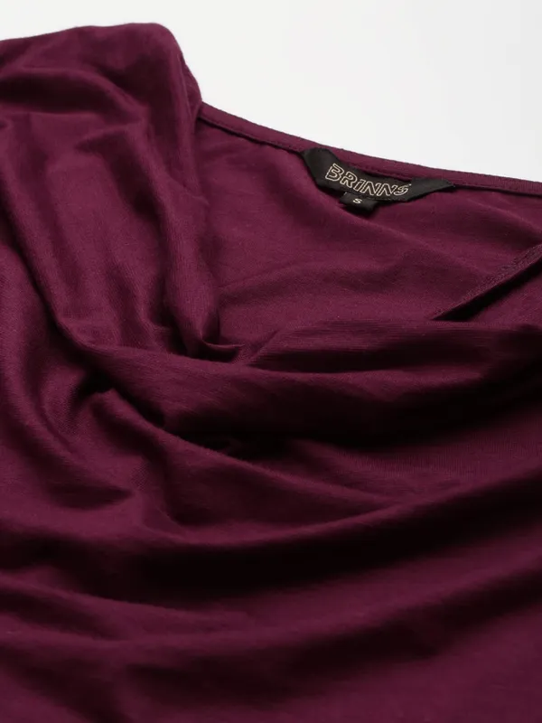 Burgundy_Viscose_Tops