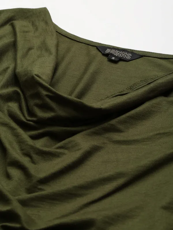 Olive_Viscose_Tops