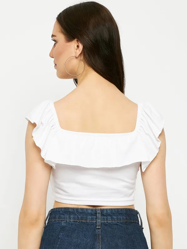 White_Cotton_Blend_Single_Jersey_Tops