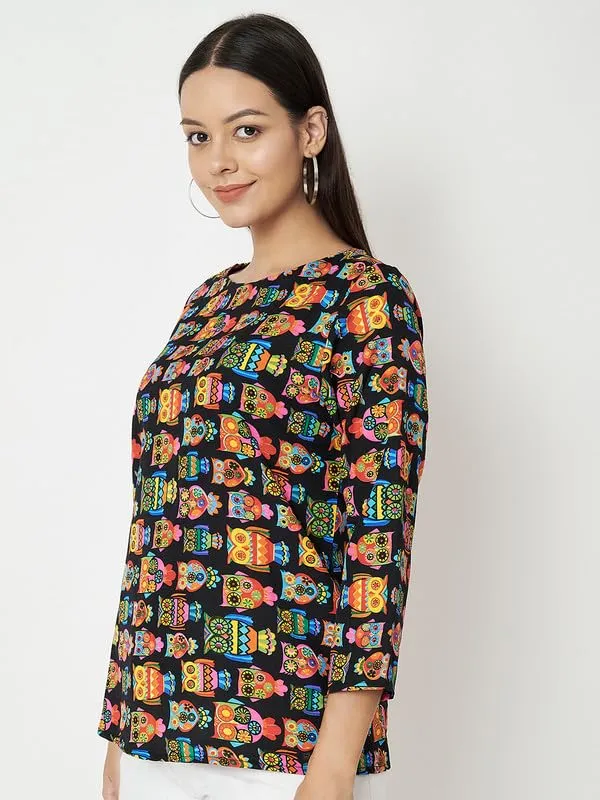 Multi_Print_Polyester_Print_Tops
