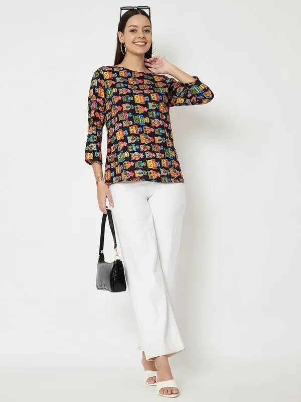 Multi_Print_Polyester_Print_Tops