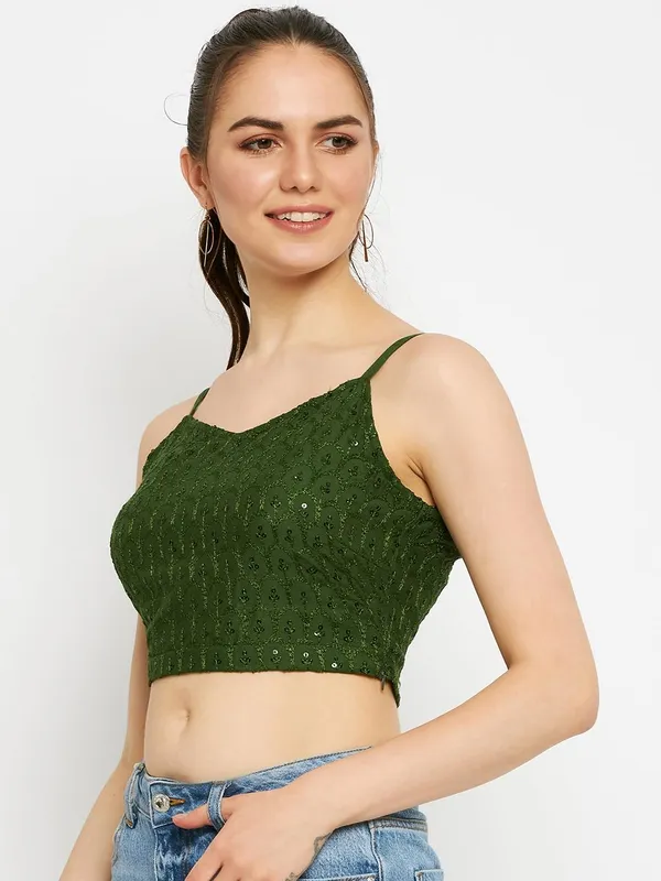 Olive_Rayon_Sequinn_Tops
