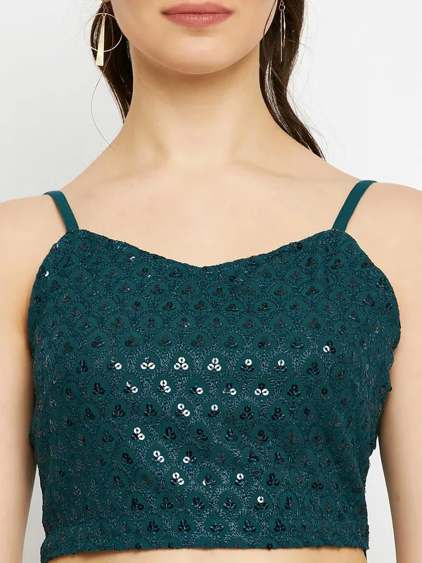 Teal_Rayon_Sequinn_Tops