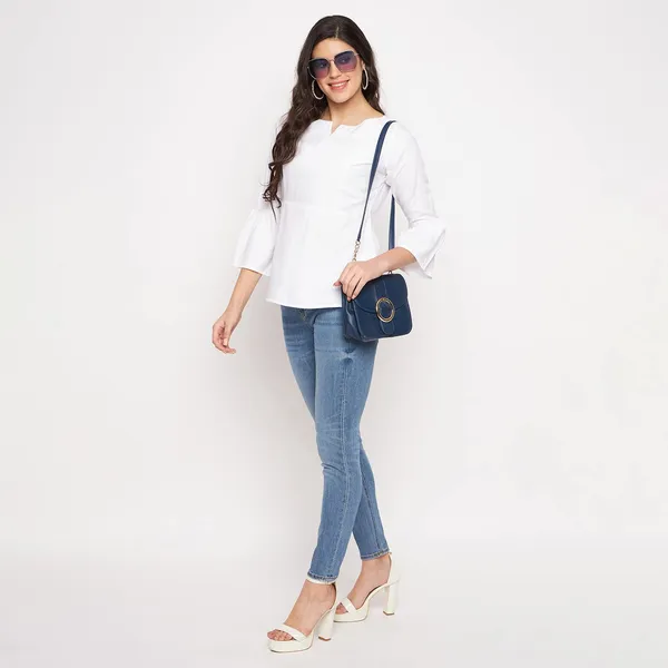 White_Rayon_Solid_Tops