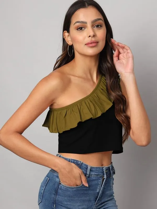 Blackolive_Cotton_Blend_Single_Jersey_Tops