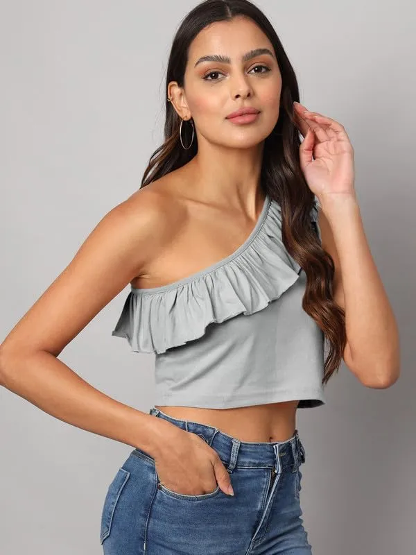 Greymelange_Cotton_Blend_Single_Jersey_Tops