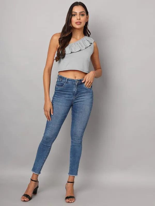 Greymelange_Cotton_Blend_Single_Jersey_Tops