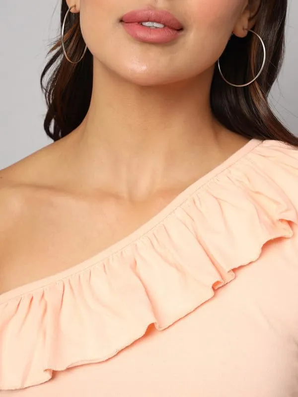 Peach_Cotton_Blend_Single_Jersey_Tops