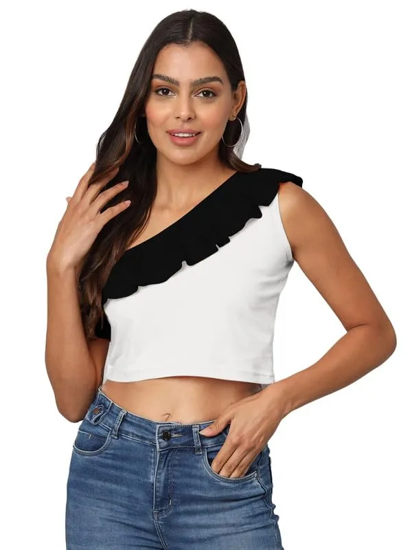 Whiteblack_Cotton_Blend_Single_Jersey_Tops